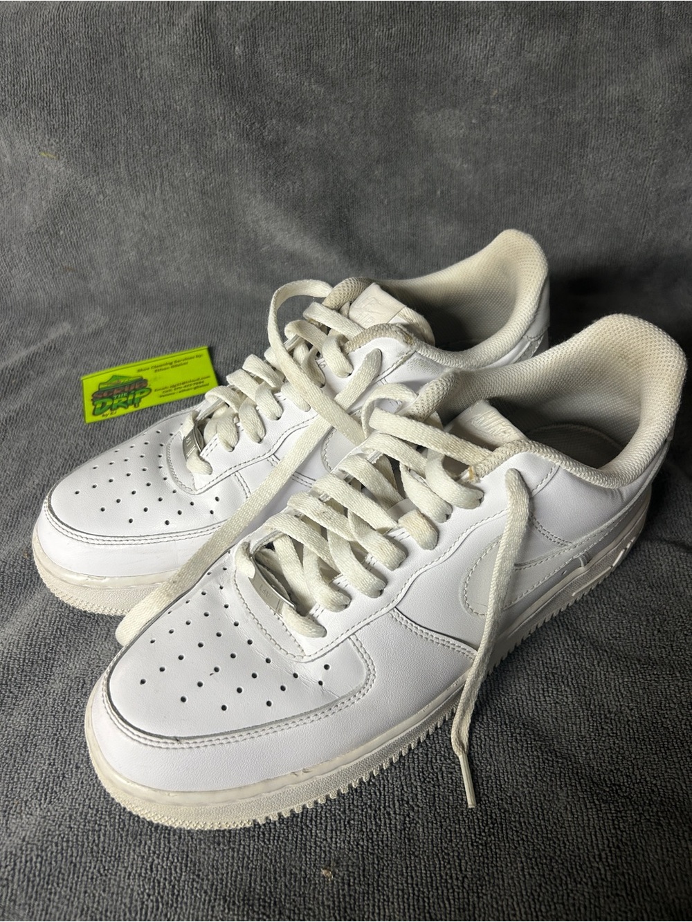 Nike Air Force 1 ‘07 Low Triple White Men’s Size 11 315122-111